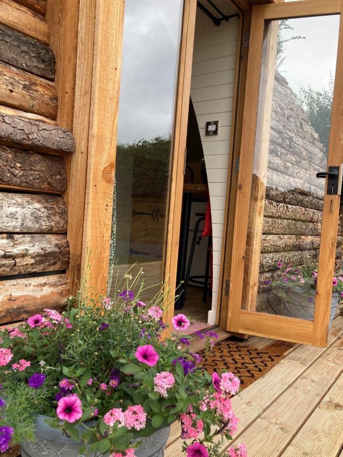 Delor - Bryntalch Glamping Pods Hotel มอนต์โกเมอรี ภายนอก รูปภาพ